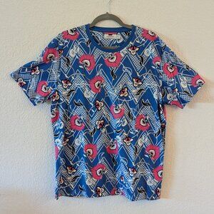 Blue and pink Topman t-shirt